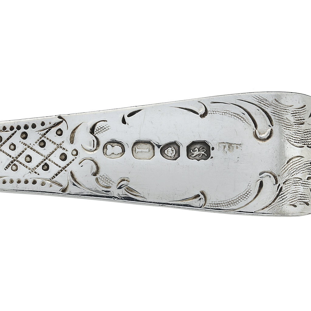 純銀 スターリング シルバー ベリースプーン サービングスプーン アンティーク フランスアンティーク銀器【純銀950(95%)】サービングスプーン