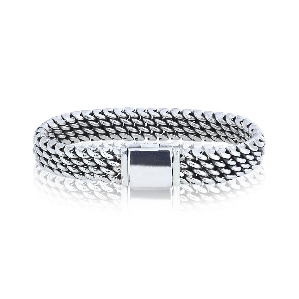 【2plan】24FW★ [LAN ARCHIVE] Samed Hook Bracelet Vintage T.Shea Sterling Silver Hook & Loop Bangle Bracelet