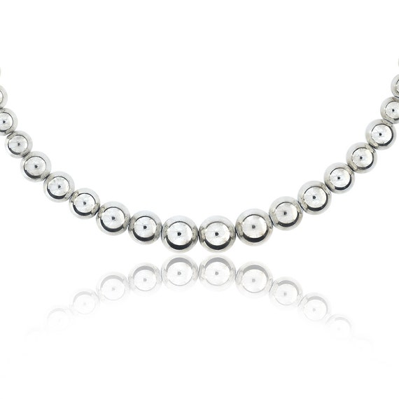 Tiffany ball necklace deals