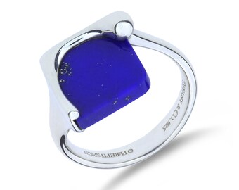 Tiffany Lapis Ring - Etsy