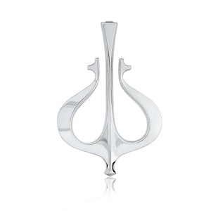David Andersen Vintage Mid Century Sterling Silver Viking Ship Norway Pendant