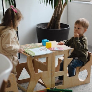 Montessoritoren Keuken, Keukentorenset, Montessoritoren, Montessorimeubels, Peuterstoel, Keukentoren Peuter