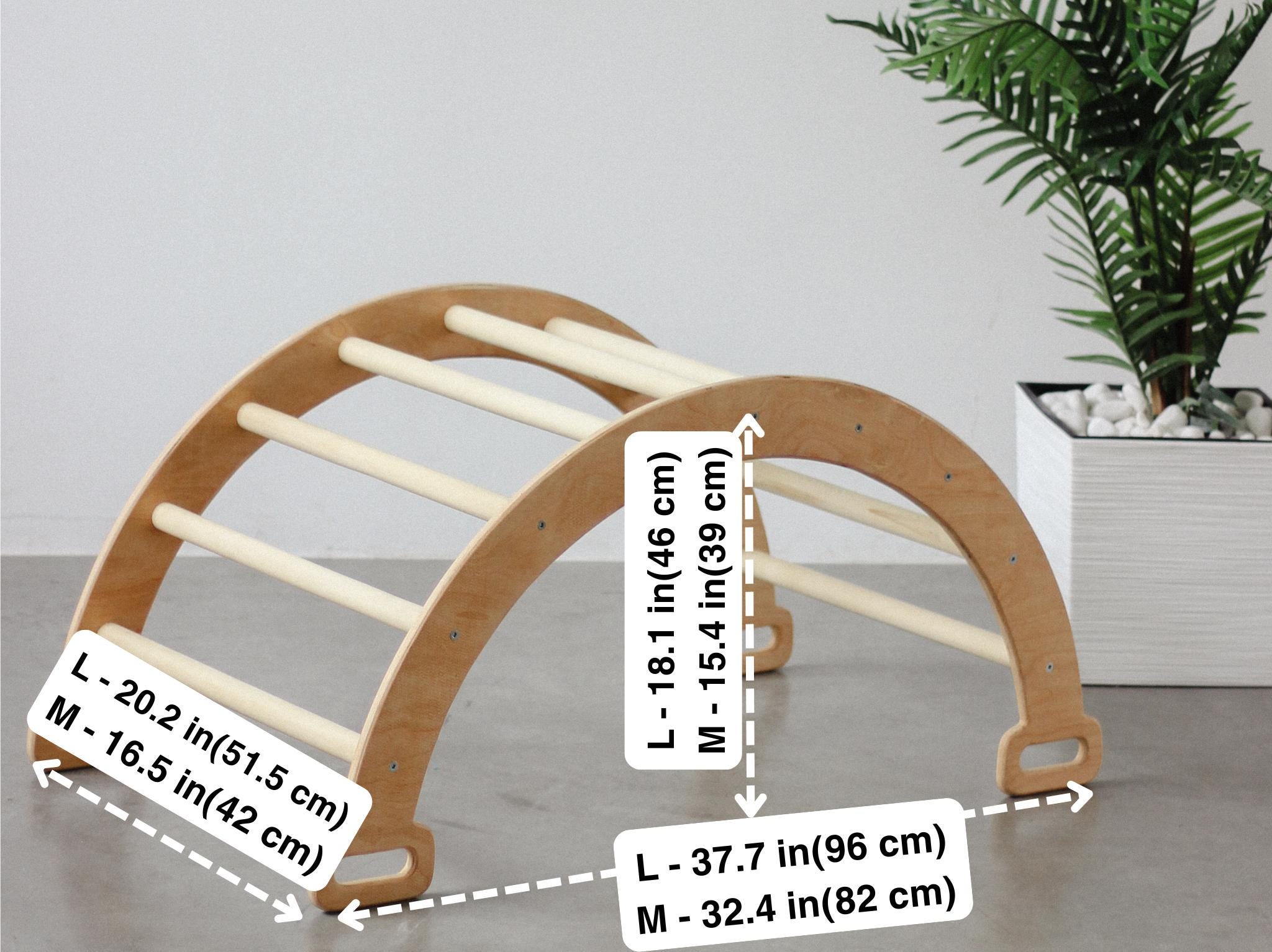 Climbing Arch for Baby, Pickler Arch Pillow Set, Montessori Kids Climb ...