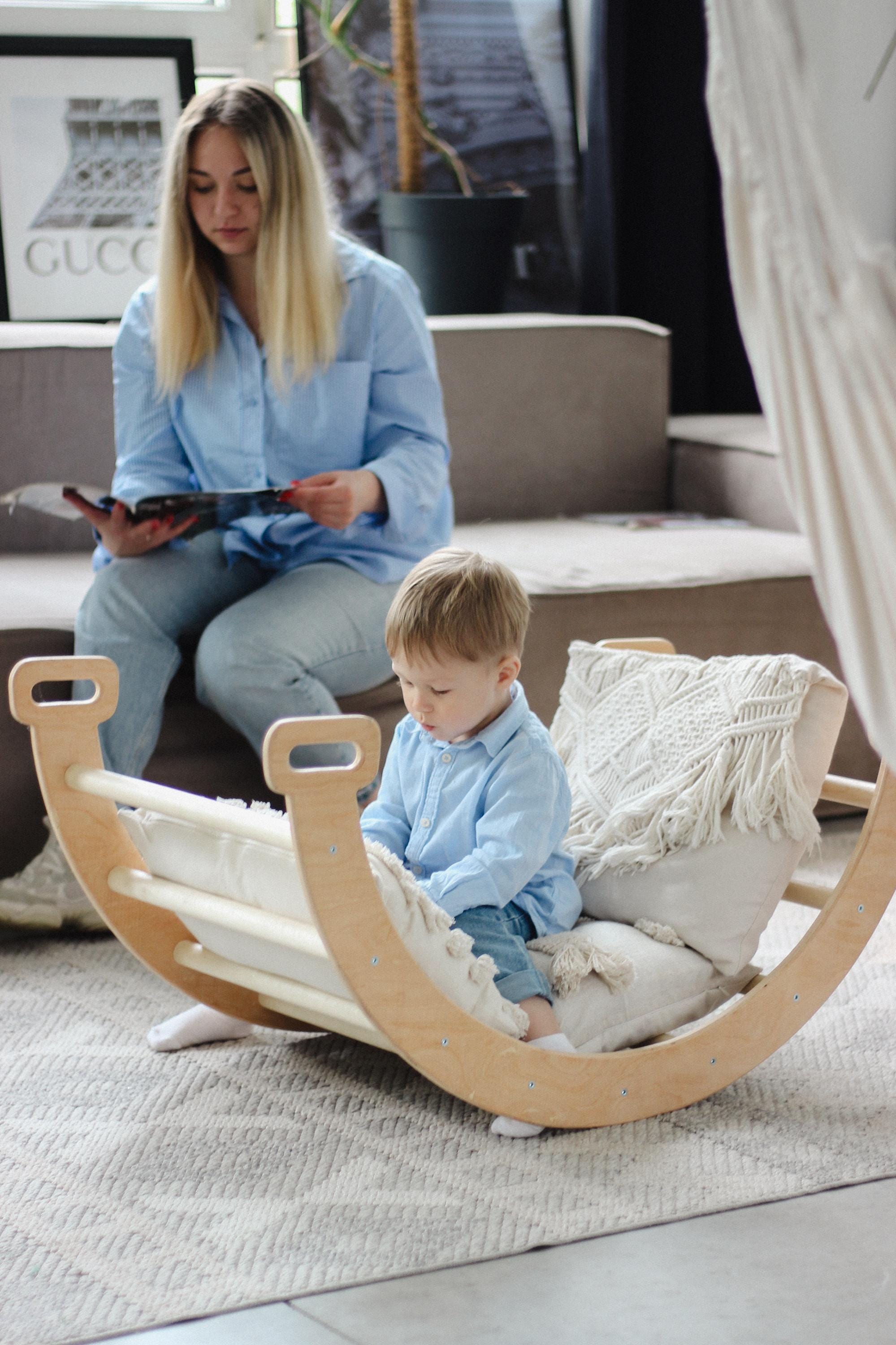 Climbing Arch for Baby, Pickler Arch Pillow Set, Montessori Kids Climb ...