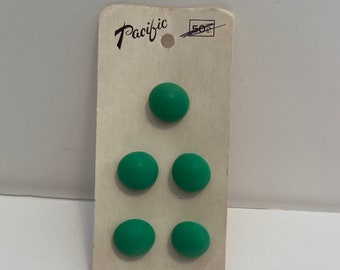 Vintage Pacific Green  Buttons