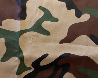 Camouflage Print Fabric