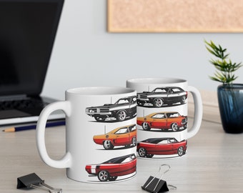 Classic Mopar Ceramic Mug, 11oz