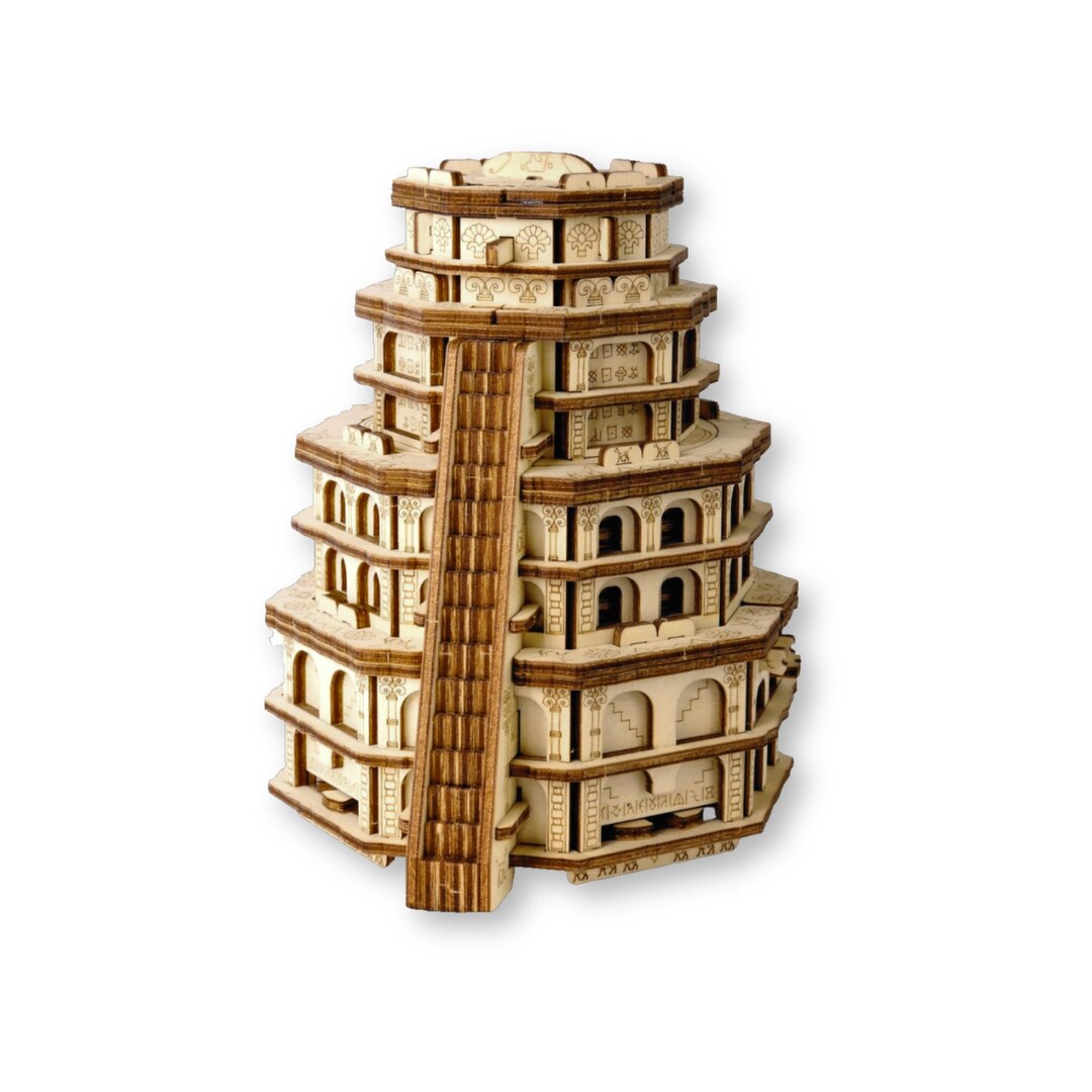 Quest Tower - Escape Room in a Box is a Wood Puzzle Made by Escape Welt ...