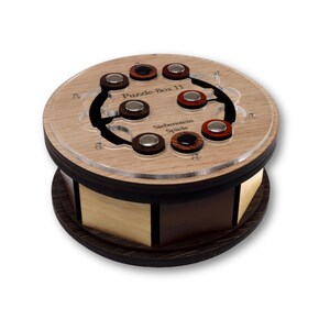 Puzzle Box 11 Wooden Puzzle – Expert Level 9 Secret Magic Box – Handmade Wood Stash Box