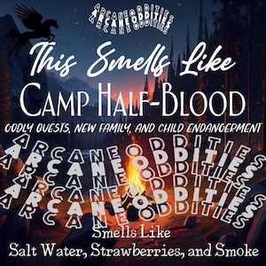 Etiqueta de vela do Acampamento Meio-Sangue: Presente DIY Percy Jackson (download digital)