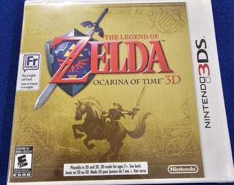 ゼルダの伝説 時のオカリナ 3D 復刻版ケース（ゲームソフトなし