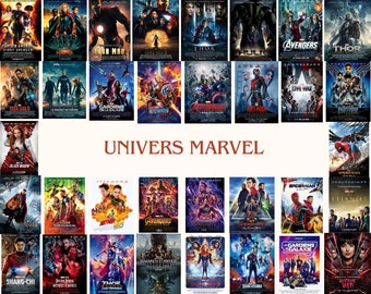 Intégrale films Marvel sur clé USB