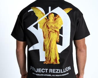 Project Rezillion Angel T-shirt (Black & Gold)