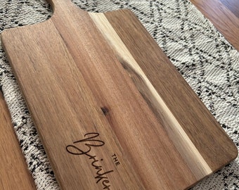 Acacia Wood Custom Charcuterie Board