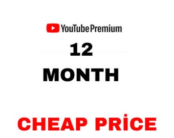 Youtube Premium 12-Monats-Konto% 100 Gute Qualität