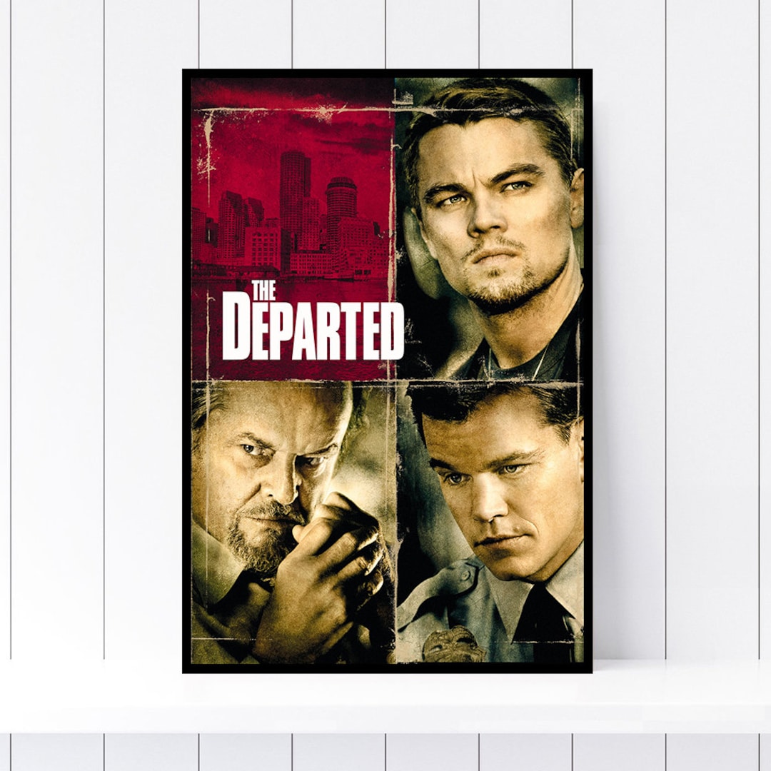 The Departed Movie Poster Wall Art Home Decor Art Poster Gifts Vintage