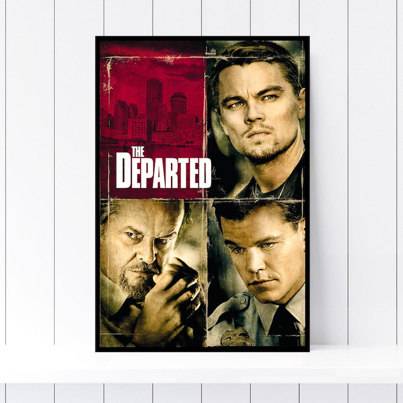 The Departed Movie Poster Wall Art Home Decor Art Poster Gifts Vintage