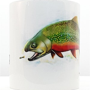 Brook Trout Coffee Mug Ceramic