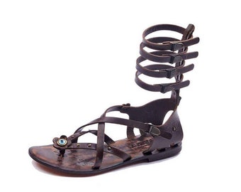 Handmade Leather Gladiator Sandals 601