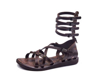 Handmade Leather Gladiator Sandals 615