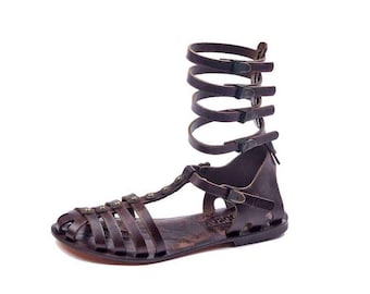 Handmade Leather Gladiator Sandals 600