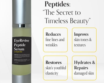 EyeRevive Pepetid Serum: Stellt die jugendliche Elastizität der Haut mit Matrixyl 3000 Pepidserum wieder her
