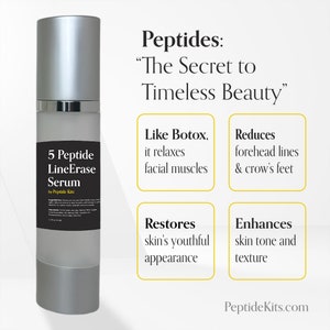 5 Peptide LineErase Serum: "Like BOTOX in a bottle"
