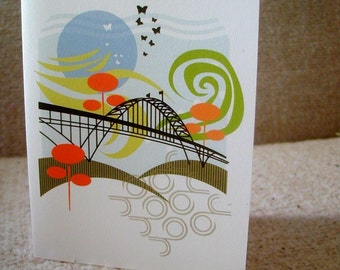 Fremont Bridge Notecards