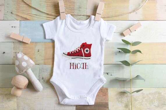 converse onesie baby