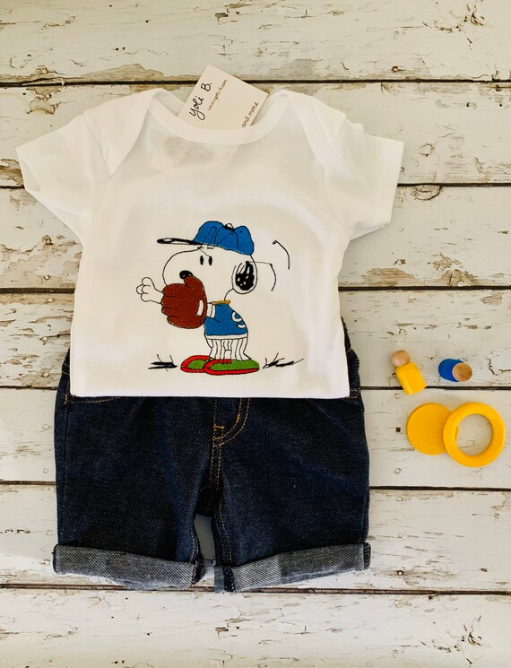 snoopy baby boy clothes