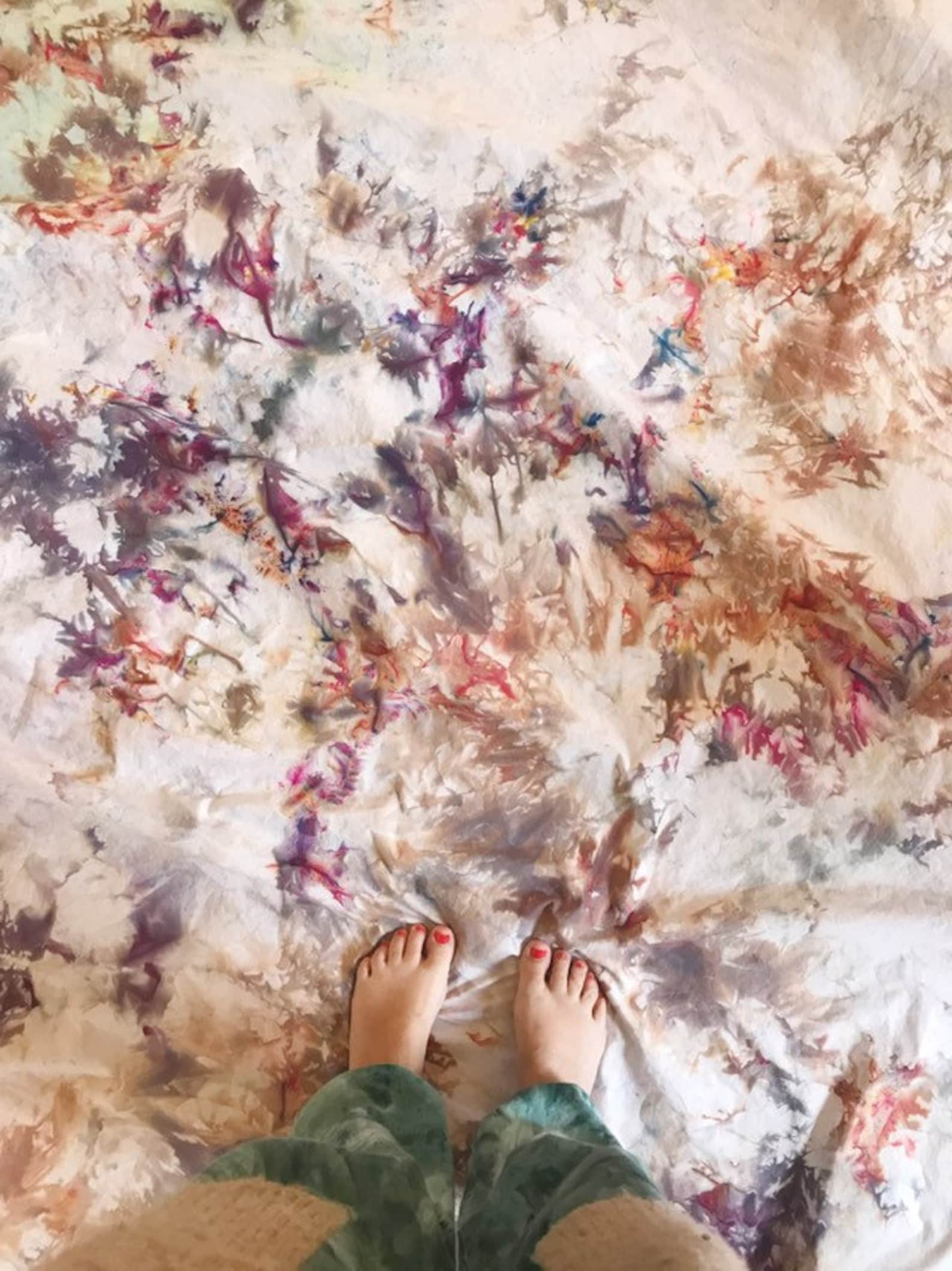 NEW Phoenix Hand Dyed Bedding Tie Dye Bedding Duvet Cover Etsy