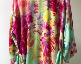 Limited edition Prism , Hand Dyed Robe,  Anna Joyce, Portland, OR.Ryan