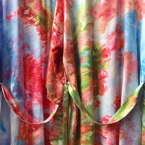 Hand Dyed hotsell Robe, NEW Color Giverny, Anna Joyce, Portland, OR.