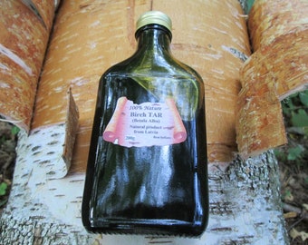 200ml Birch TAR / handmade / natural product / Birkenteer / Goudron de bouleau / Tar di betulla + delicious gift!
