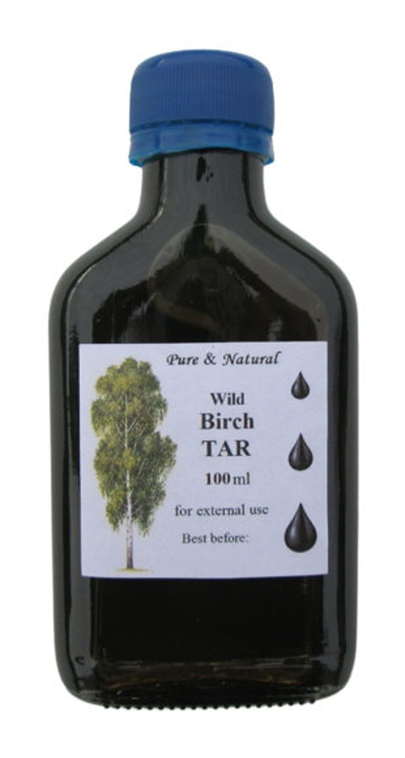 100ml Pure Tar / Natural Birch Tar / + Instructions on 7 Sheets! - Etsy