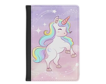 Custodia per passaporto - Design Unicorno