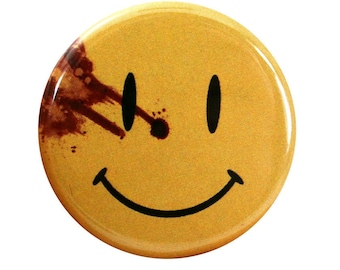 It's a Joke 1.25" Pin, Smiley Face, Dark Comics, Comics, Comic Con, Pinback Button, Happy Face