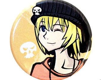 Over here! TWEWY Rhyme 1.25" Pinback Button