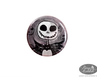 Mr. Unlucky Watercolor Pumpkin King Pin