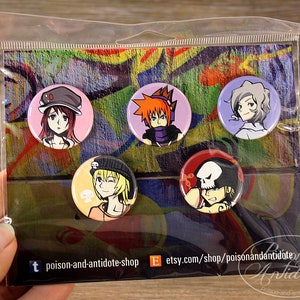The Gang&#39;s All Here! - 5-pin button pack