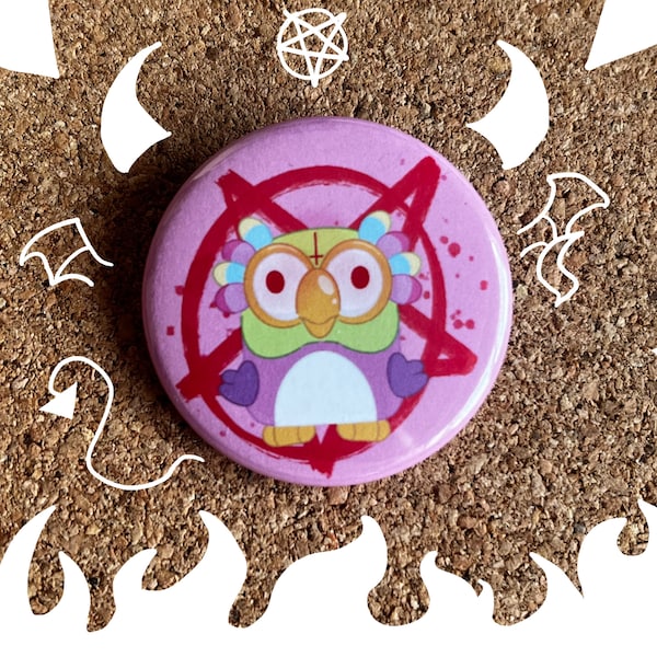 Evil Chattermax | Bluey | Button badge