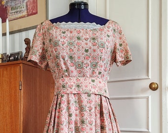 1950's Floral Dress