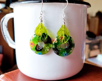 Flower Rings Earrings