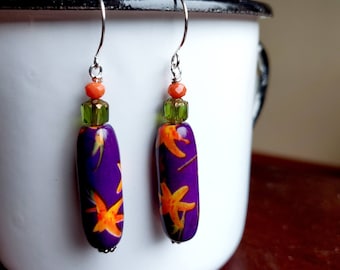 Day Lily Earrings