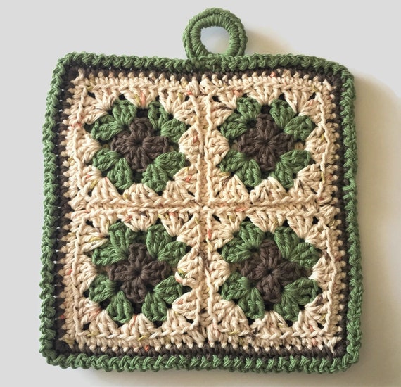 Square Crochet Pot Holders/Trivets
