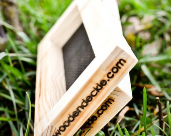 Mould and Deckle, Handmade Bookmark, Paper Making, Recycled Paper, Papercraft DIY, Creative Gift