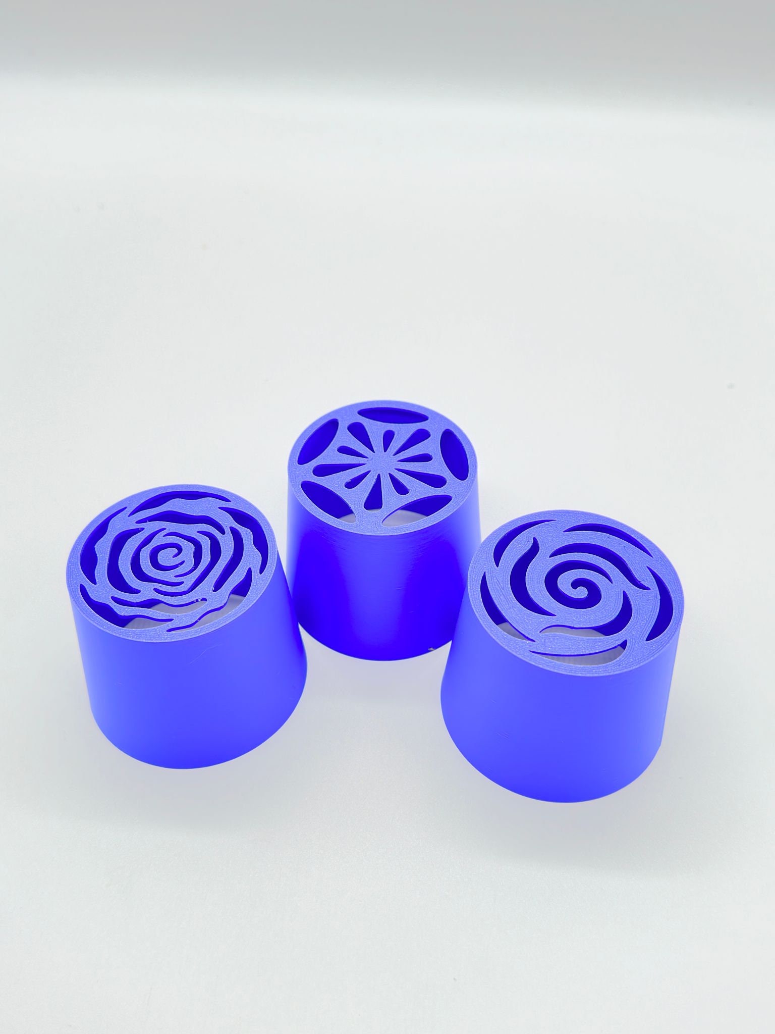 Set van 6 professionele spuitmonden groot (1M, 2D, 4B, 1A, 124 en 895) voor het