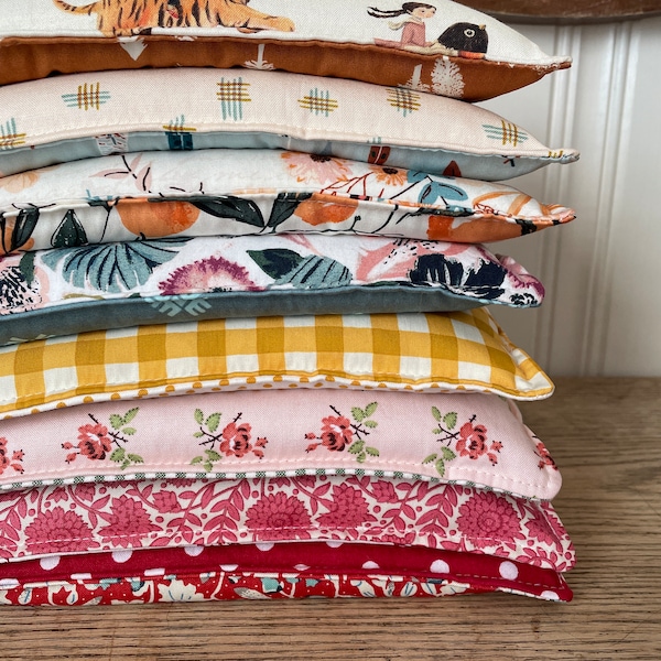 Flax Seed Pillow Etsy