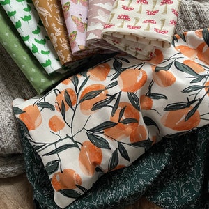 Flax Seed Pack With Removable and Washable Cover-Hot or Cold--Arthritis Comfort Therapy-12 Design Options