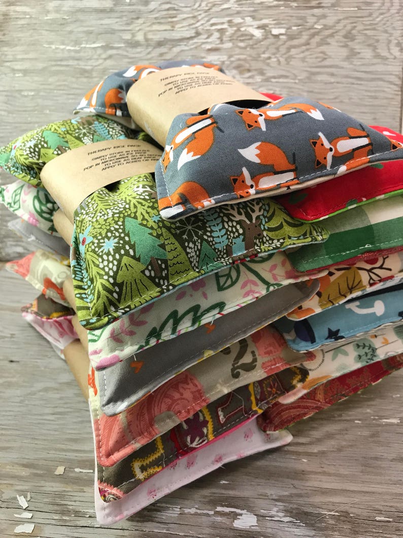 Therapy Rice Pack-eco Friendly Quilt Collection-hot or Cold - Etsy